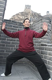 Dr Paul Lam on the great wall 2006