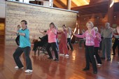 Dr Lam at a Tai Chi for Arthritis workshop in USA 2006