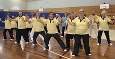 Tai Chi for arthritis workshop in Sydney 2007