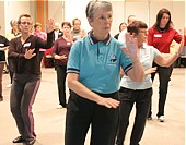 Pat Webber a great teacher - also authorised master trainer of Dr Lam's tai chi for health programs