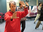 tai chi for diabetes workshop in Sydney at the auditorim of Diabetes Australia August 2005
