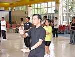 Tai Chi for arthritis workshop in Hong Kong 2004