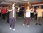 Tai Chi for arthritis workshop in UK 2004