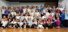 Dr Lam with Tai Chi for Arthritis and Fall Prevention instructors of the Southern Area Health Service NSW Australia 2016