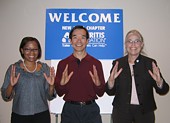 Dr White chief medical officer of Arthritis Foundation of America and Jeanine Galloway met Dr Lam to discuss collaboration re the Tai Chi for Arthritis program 
