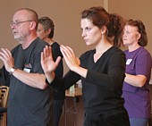 Dr Lam's Tai Chi workshop in Stockholm Sept 2006