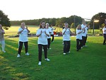 Tai Chi in the Centenial Park in Sydney with Channel 7 the Sunrise Program